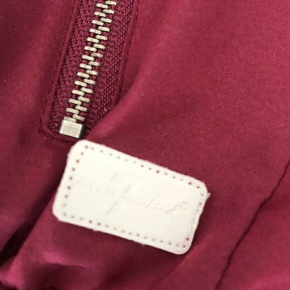 7 For All Mankind Seven Girls Kids Children’s Red Blouse Shirt Top 2T - Picture 6 of 11